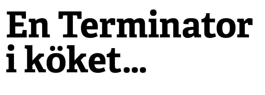En Terminator i k ket…