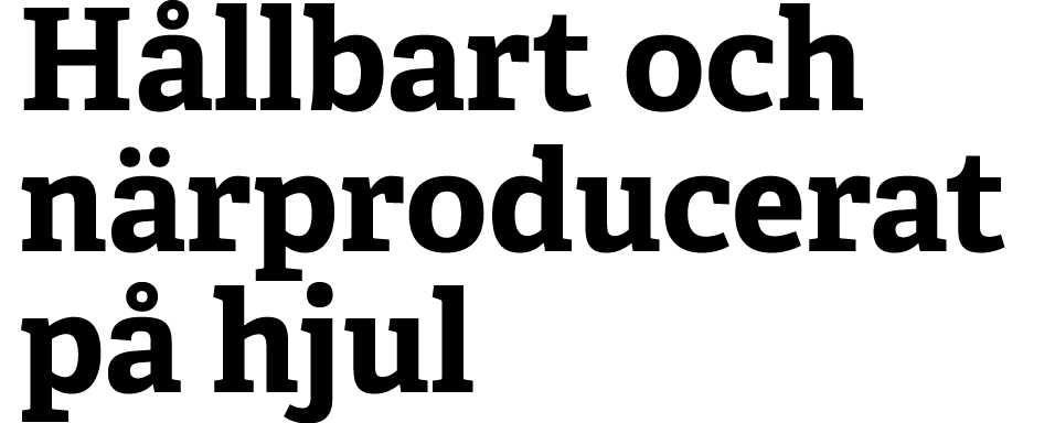 H llbart och n rproducerat p hjul